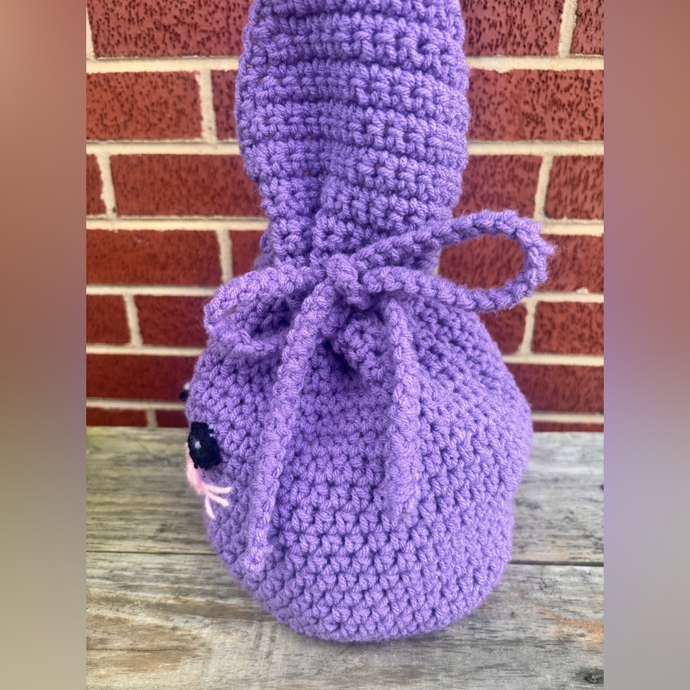 Crochet Bunny Bag - Picture 2 of 7